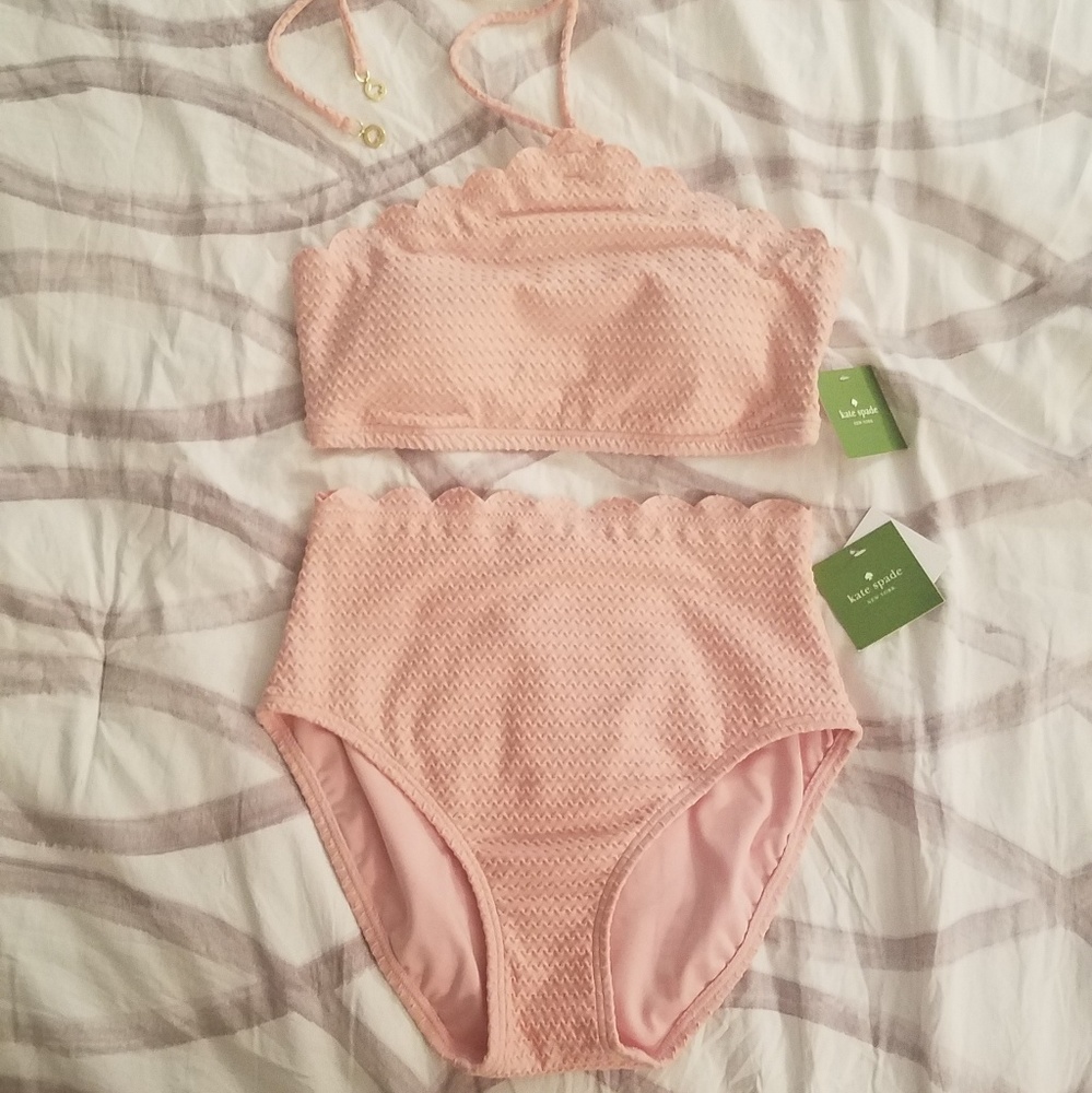 Kate Spade Marina Piccola Aloha Pink Scallop